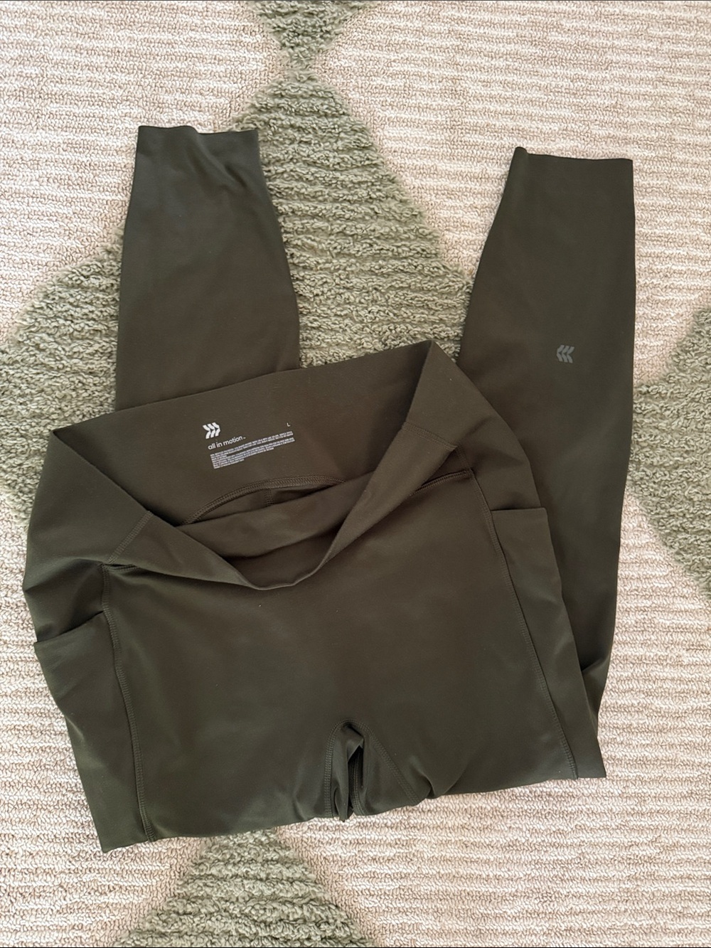 all in motion Olive High-Rise Performance Leggings